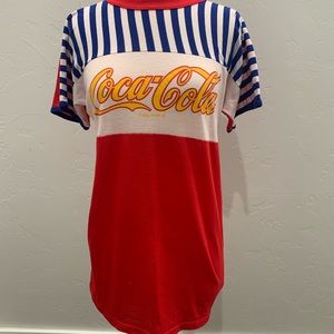 Vintage Coca-Cola Nostalgia Shirt Night Shirt Large